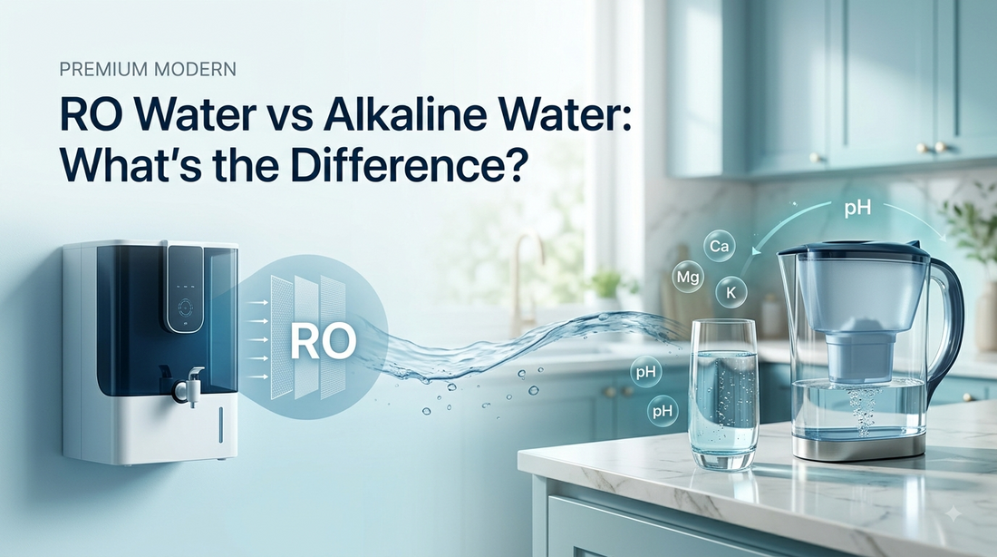 RO Water vs Alkaline Water: What’s the Difference?