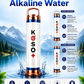 KOSO+ Alkaline Water Maker | Dual Cartridge Mineral Enrichment System | SS304 Stainless Steel