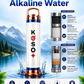 KOSO+ Alkaline Water Maker | Dual Cartridge Mineral Enrichment System | SS304 Stainless Steel