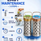 Qwik Water Softener & Chlorine Remover for Bath Water | Dual Cartridge Water Softening Solution