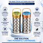 Qwik Water Softener & Chlorine Remover for Bath Water | Dual Cartridge Water Softening Solution